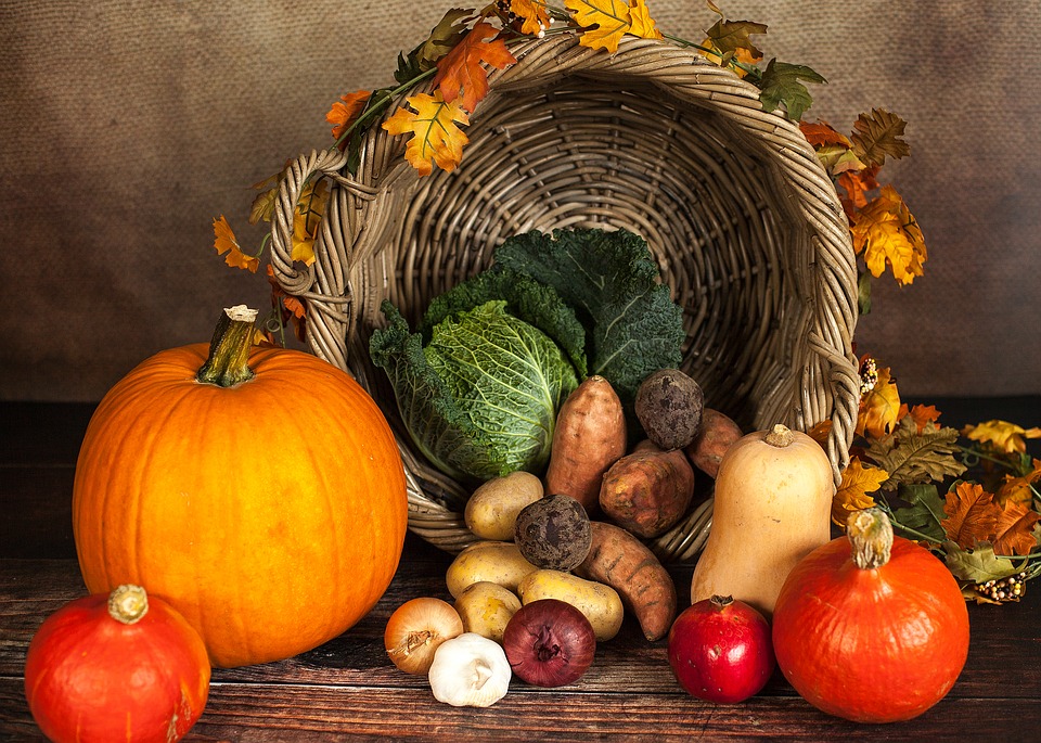 Autunno frutta e verdura di stagione