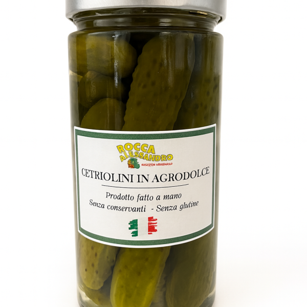 Cetriolini in Agrodolce